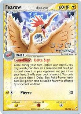 Fearow (18/100) (Delta Species) (Flyvees