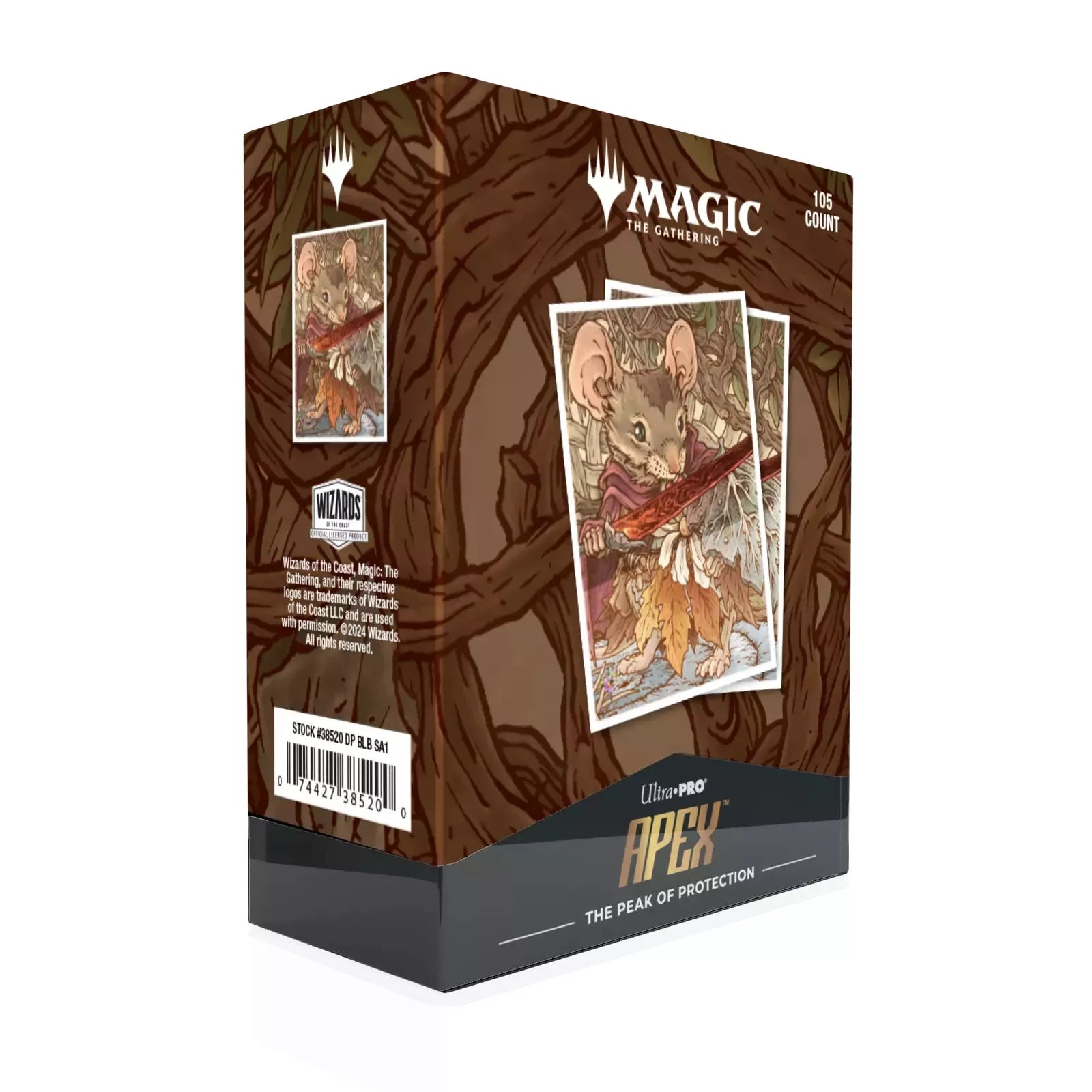 Bloomburrow Mabel, Heir to Cragflame APEX Deck Protector Sleeves for M Bloomburrow Mabel, Heir to Cragflame APEX Deck Protector Sleeves for M
