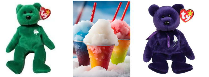 Snow Cones and Beanie Babies