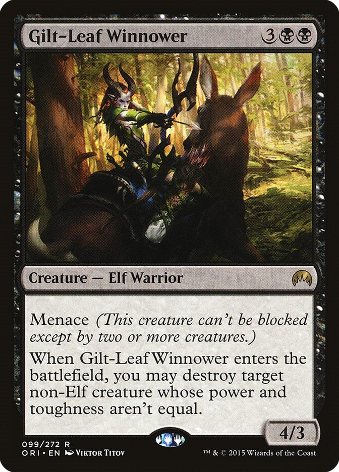 Gilt-Leaf Winnower [ORI - 99]