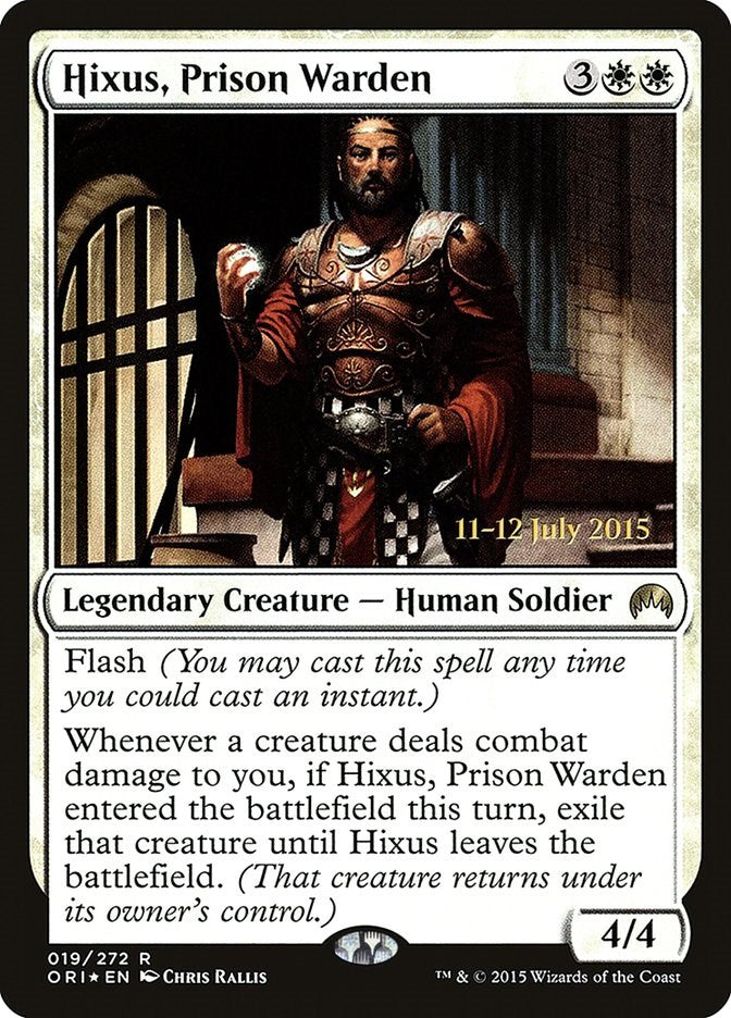 Hixus, Prison Warden [PRE - 19]