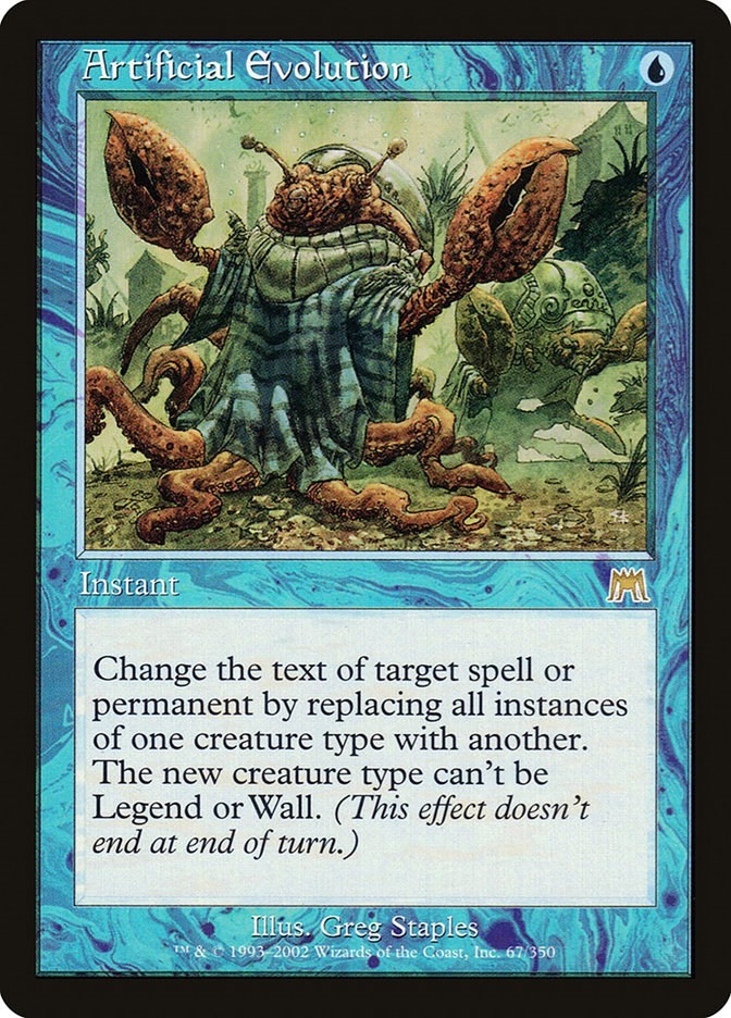 Artificial Evolution [ONS - 67]