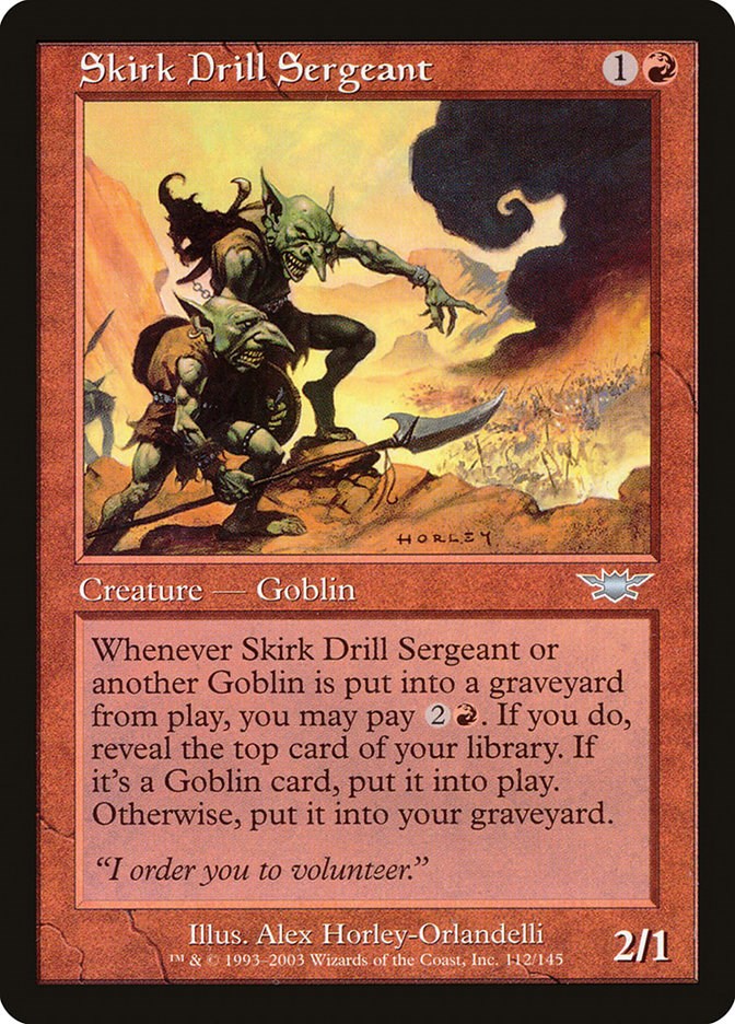 Skirk Drill Sergeant [LGN - 112]