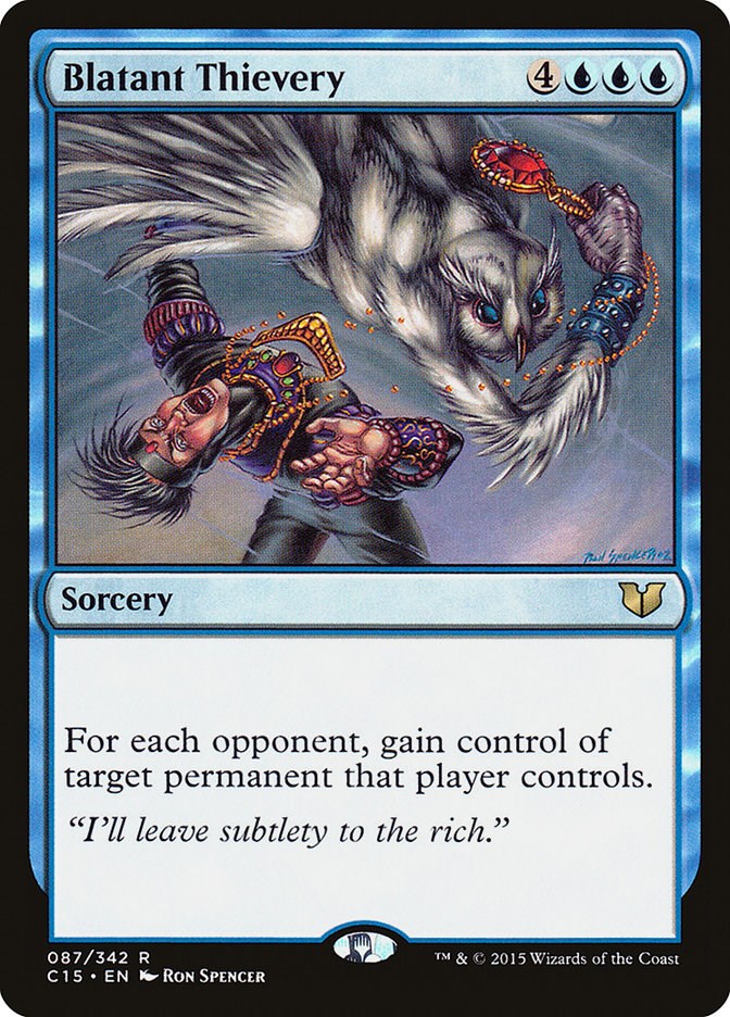 Blatant Thievery [C15 - 87]