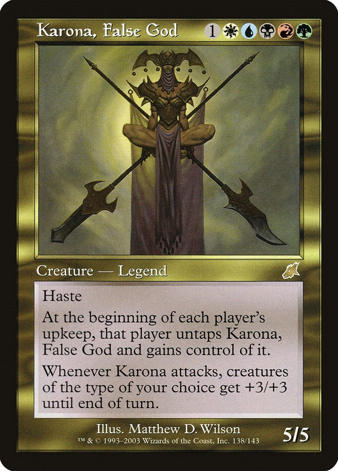 Karona, False God [SCG - 138]
