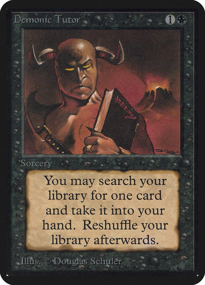 Demonic Tutor [LEA - N/A]