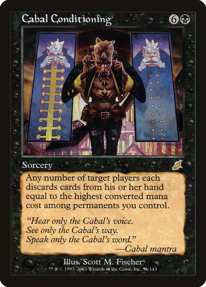 Cabal Conditioning [SCG - 56]