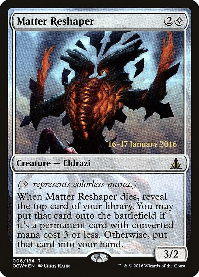 Matter Reshaper [PRE - 6]