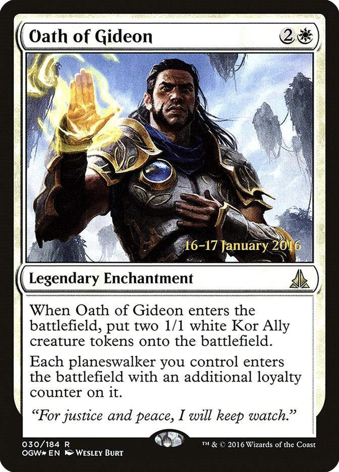 Oath of Gideon [PRE - 30]