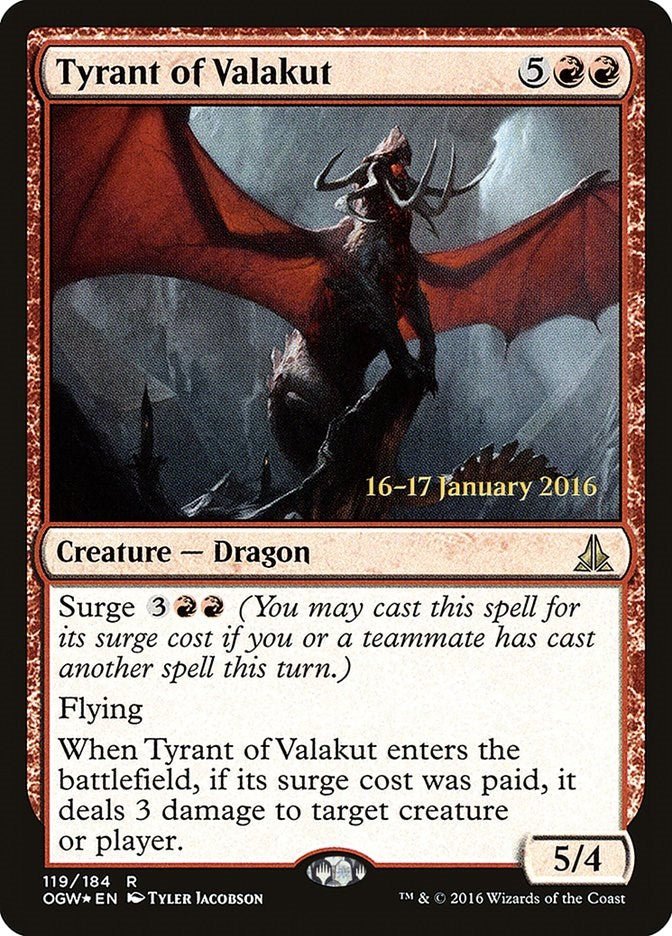 Tyrant of Valakut [PRE - 119]