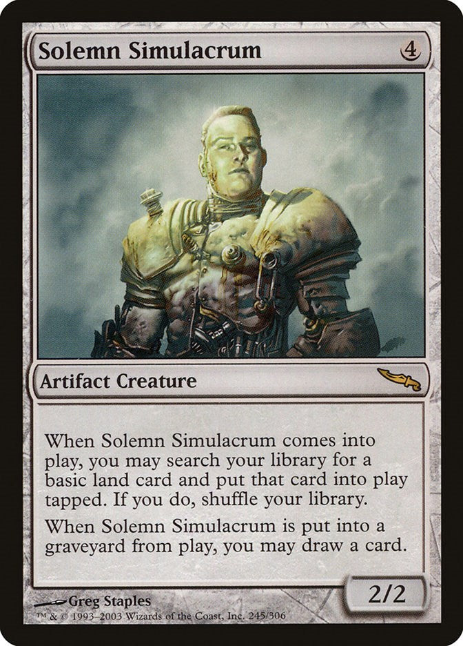 Solemn Simulacrum [MRD - 245]