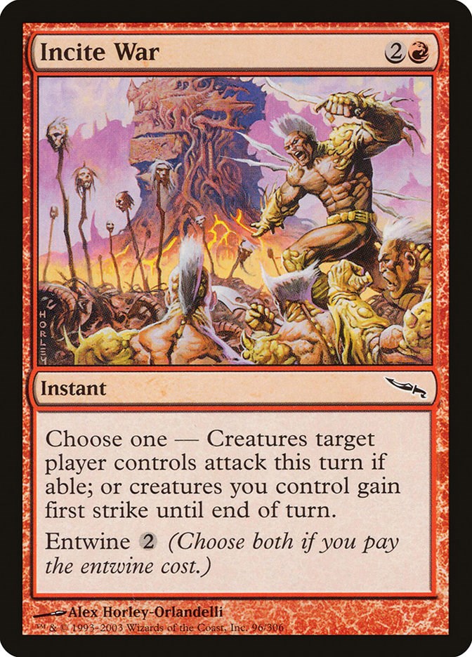 Incite War [MRD - 96]