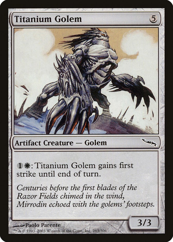 Titanium Golem [MRD - 263]