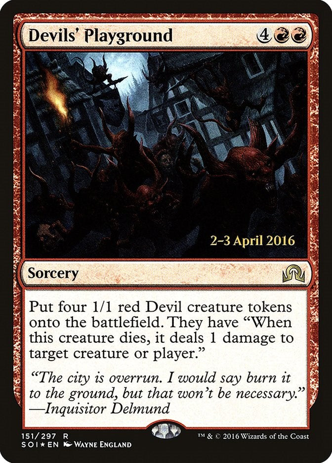 Devils' Playground [PRE - 151]