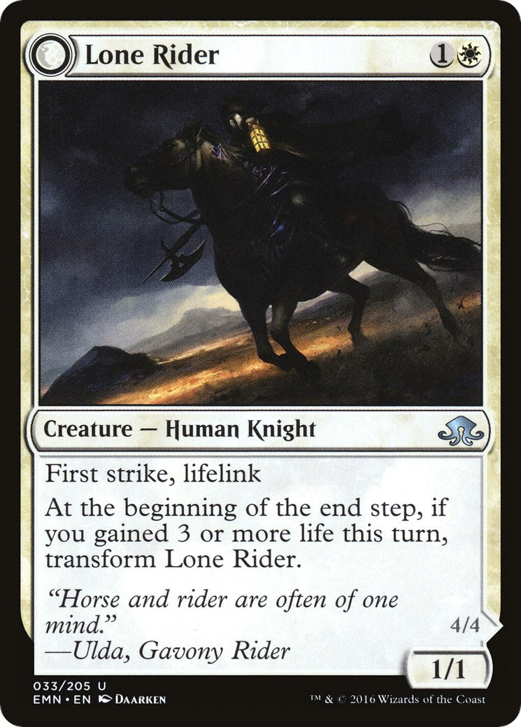Lone Rider [EMN - 33]