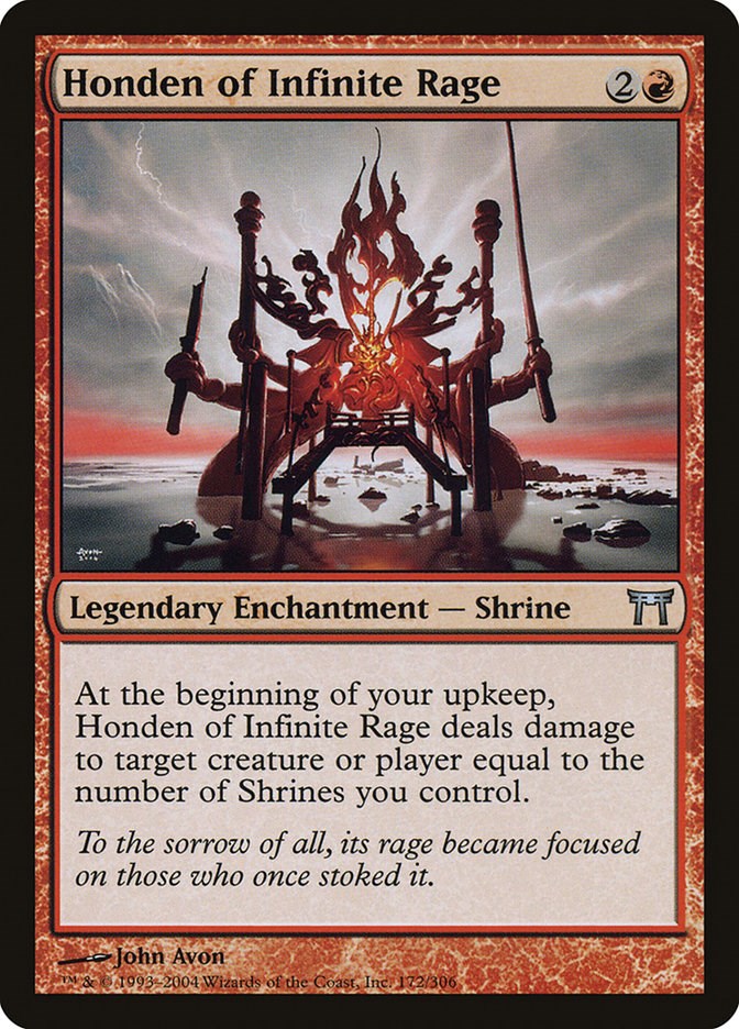 Honden of Infinite Rage [CHK - 172]