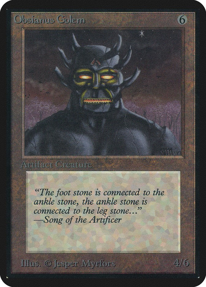 Obsianus Golem [LEA - N/A]