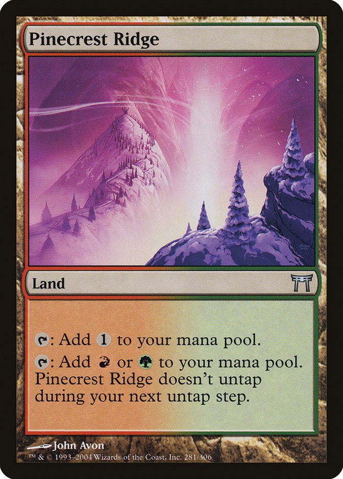 Pinecrest Ridge [CHK - 281]