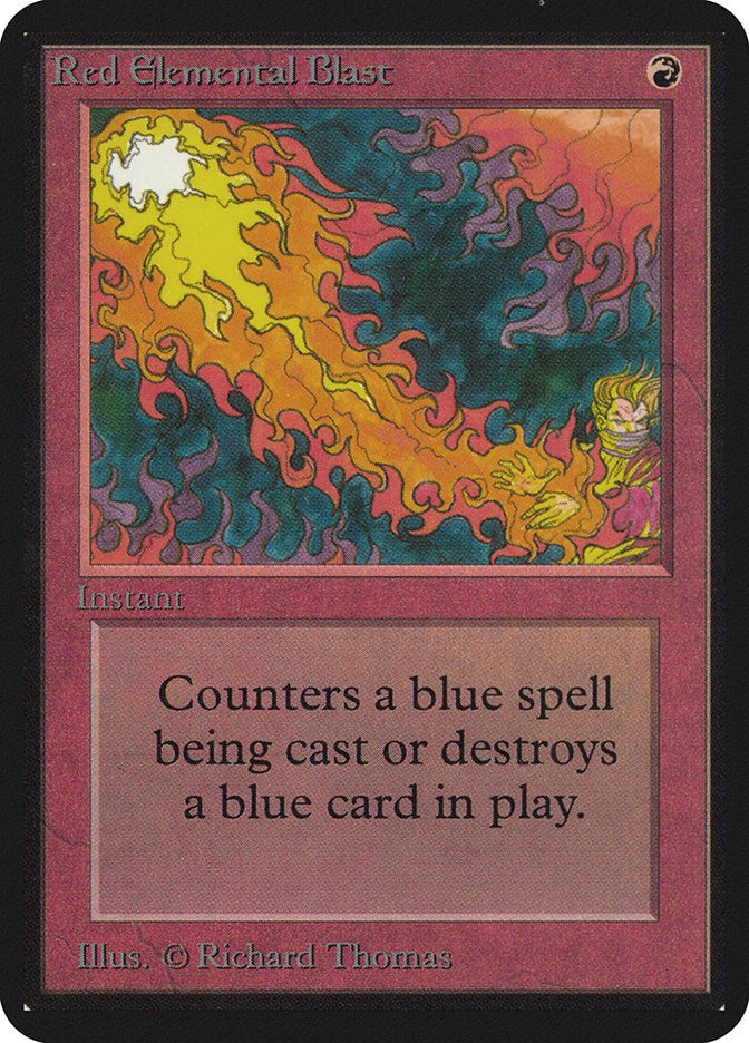 Red Elemental Blast [LEA - N/A]