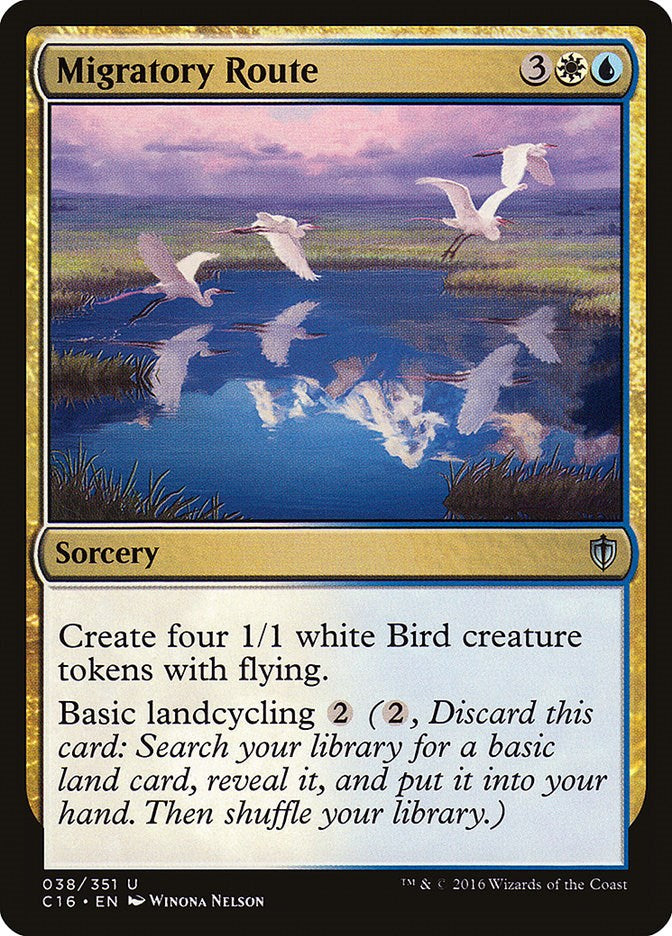 Migratory Route [C16 - 38]