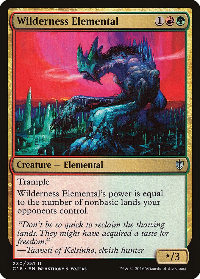 Wilderness Elemental [C16 - 230]