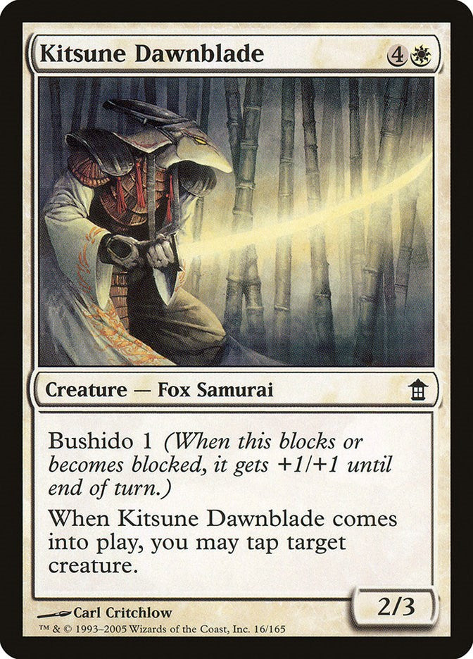 Kitsune Dawnblade [SOK - 16]