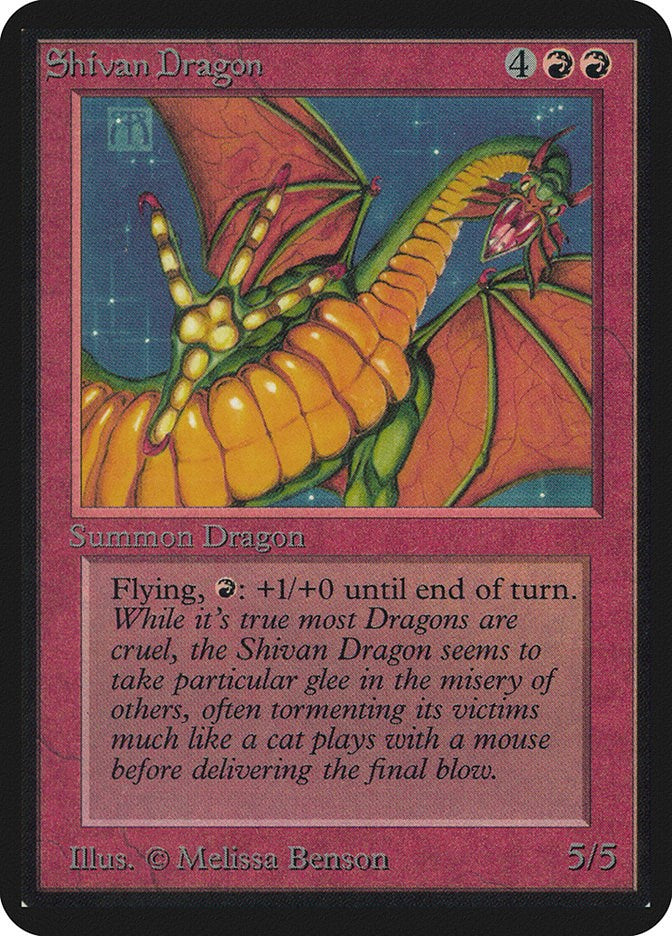 Shivan Dragon [LEA - N/A]