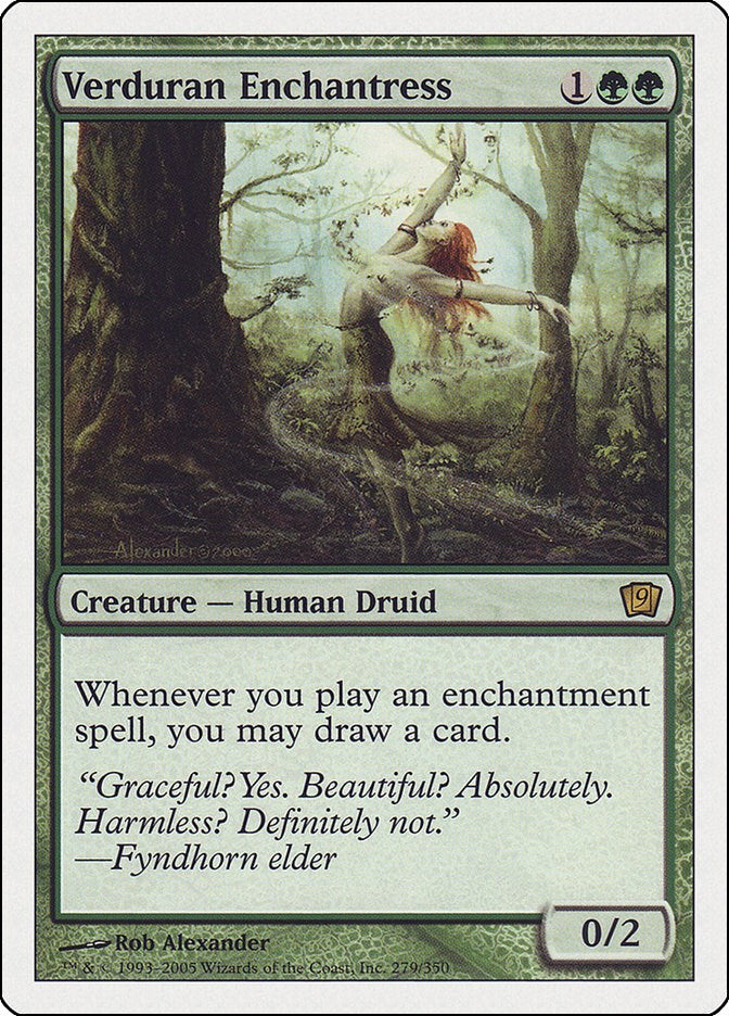 Verduran Enchantress [9ED - 279]