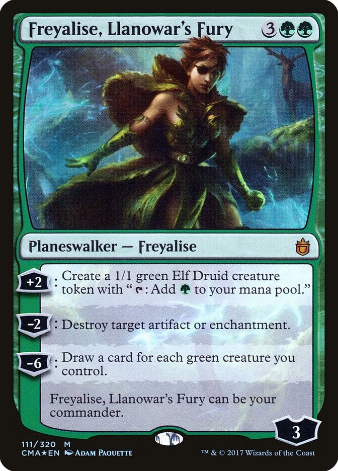 Freyalise, Llanowar's Fury [CMA - 111]