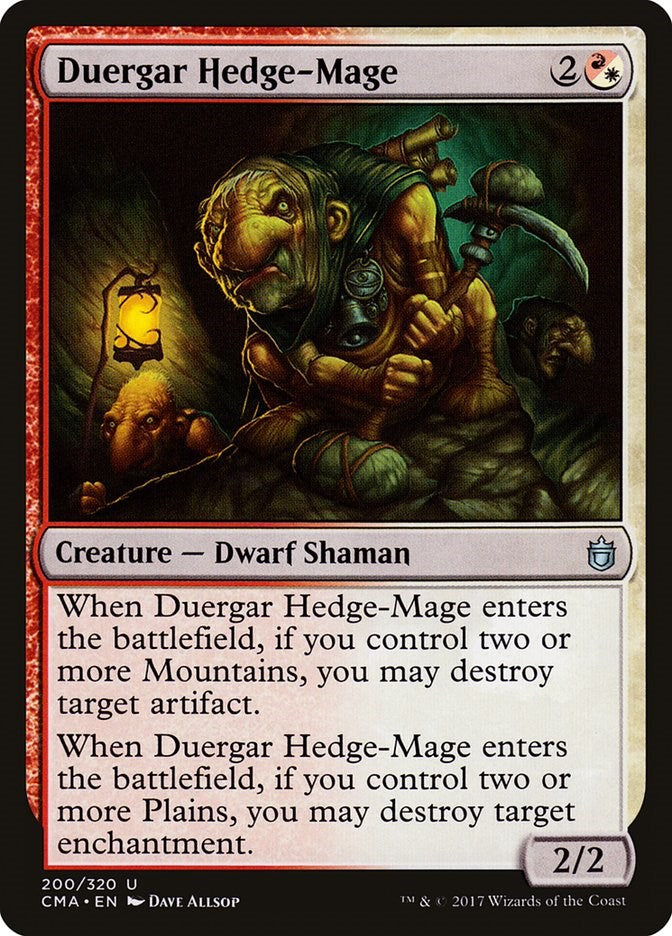 Duergar Hedge-Mage [CMA - 200]