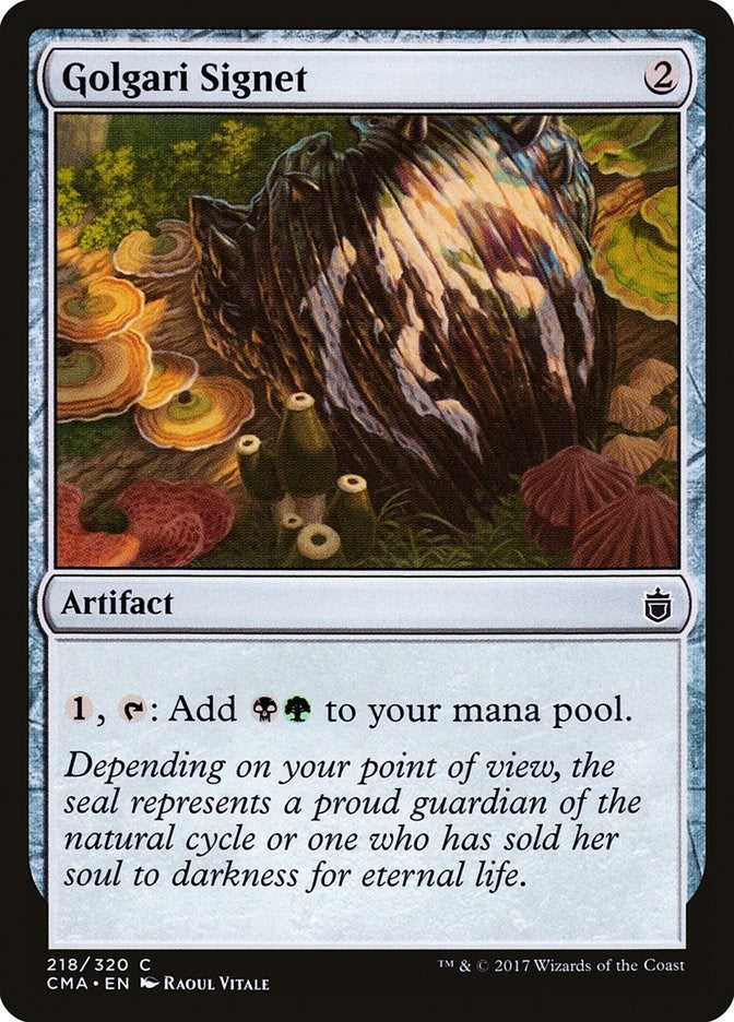 Golgari Signet [CMA - 218]
