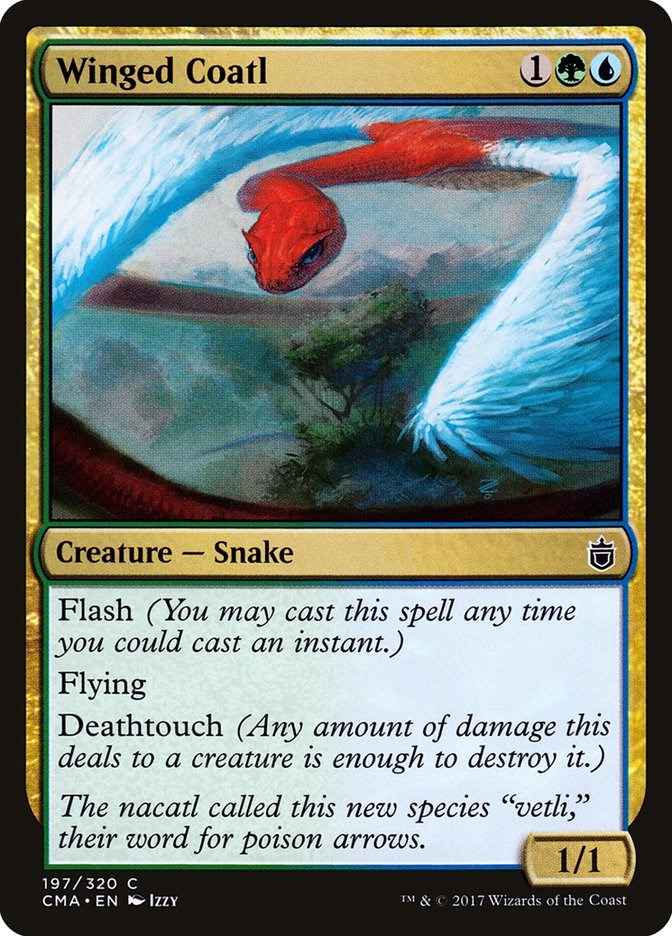 Winged Coatl [CMA - 197]