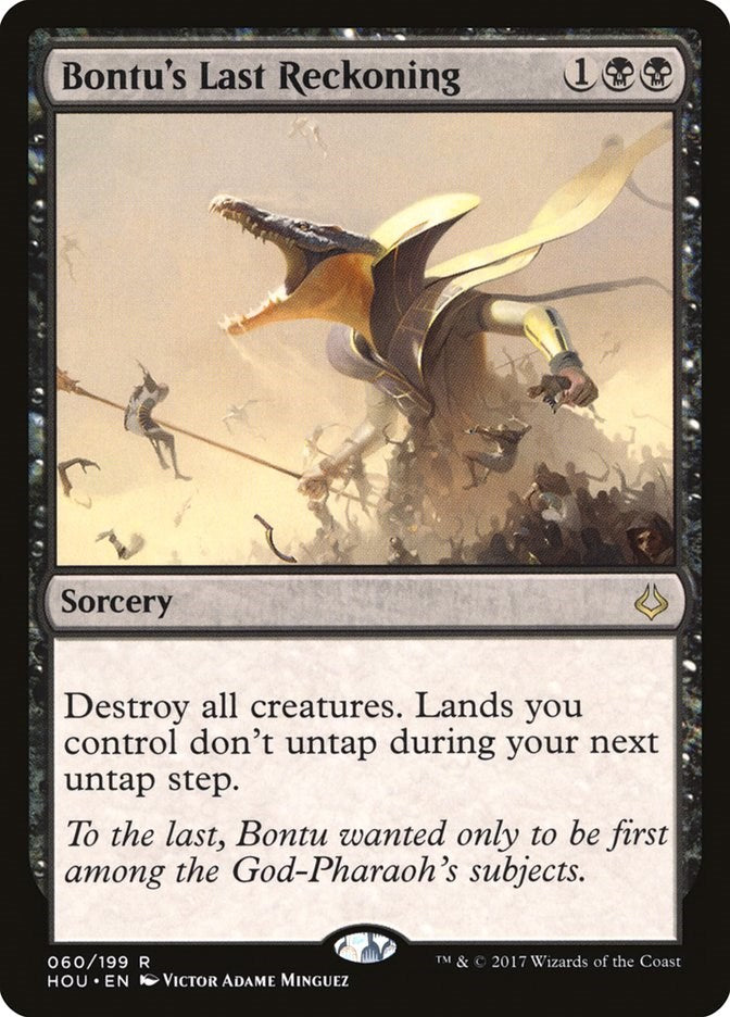 Bontu's Last Reckoning [HOU - 60]