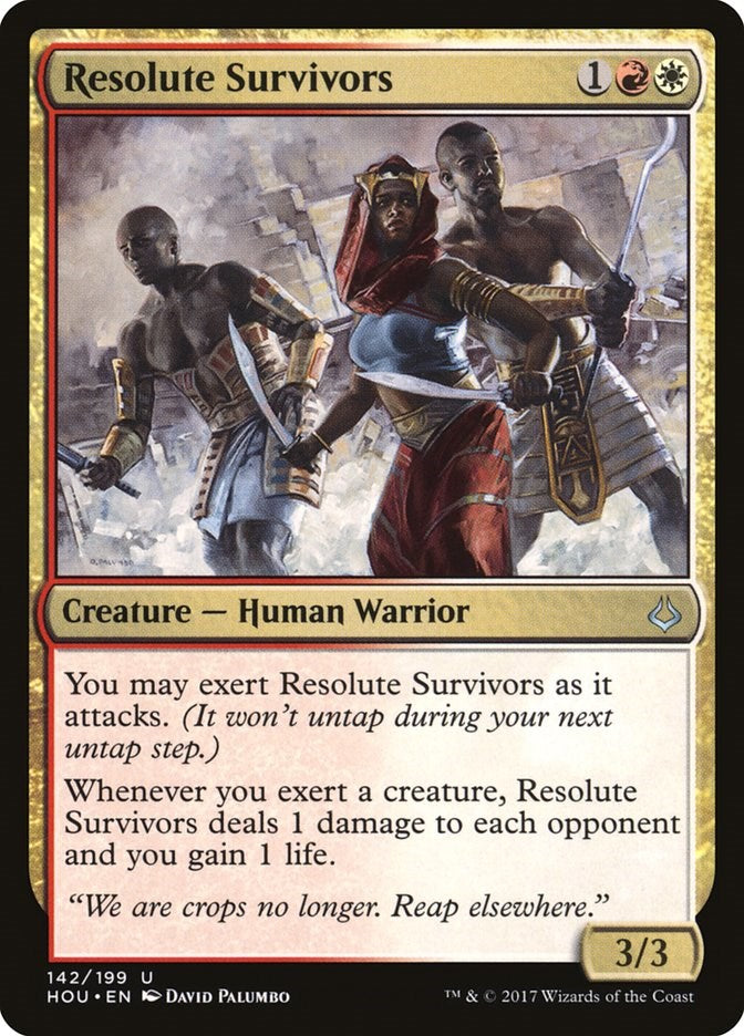 Resolute Survivors [HOU - 142]