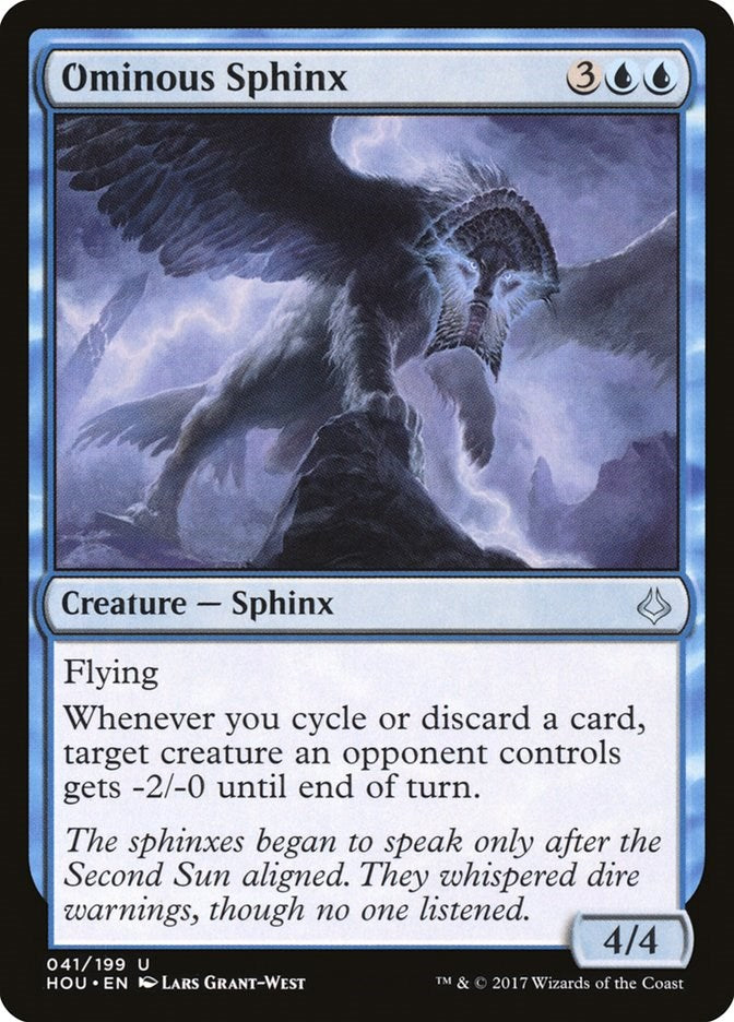 Ominous Sphinx [HOU - 41]