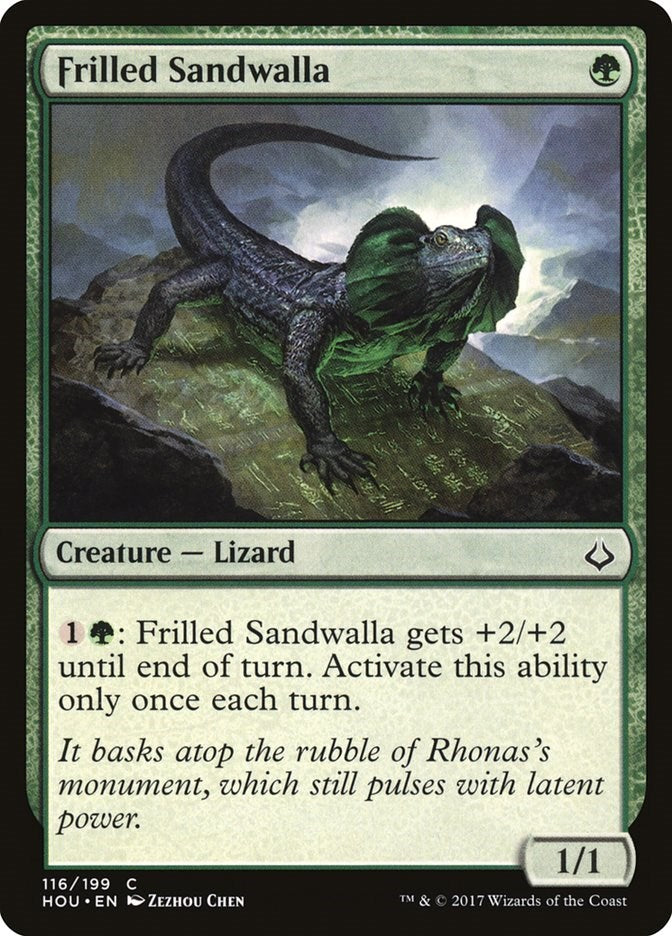 Frilled Sandwalla [HOU - 116]