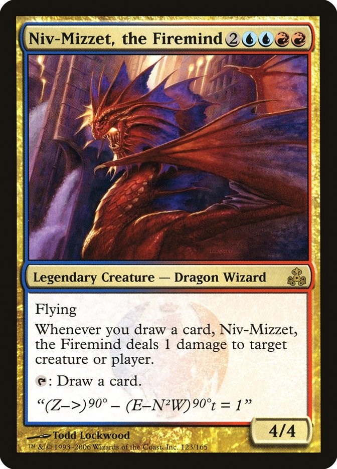 Niv-Mizzet, the Firemind [GPT - 123]