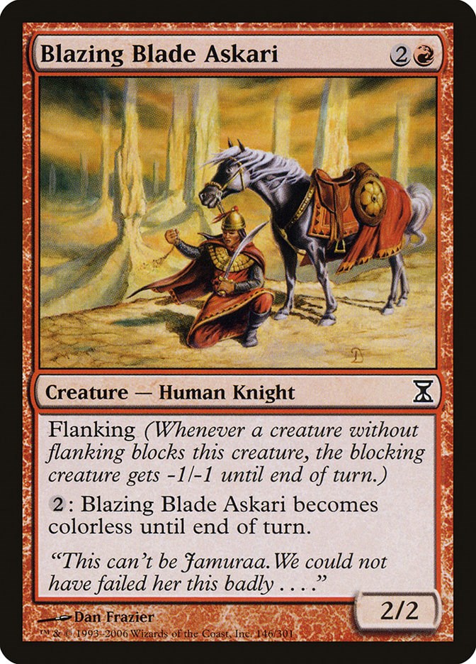 Blazing Blade Askari [TSP - 146]