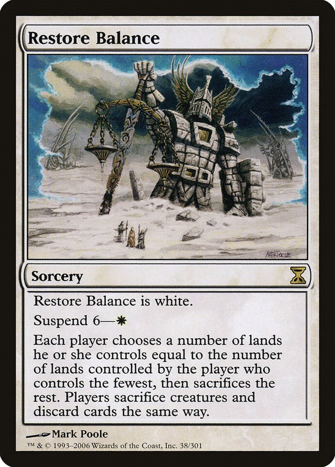 Restore Balance [TSP - 38]