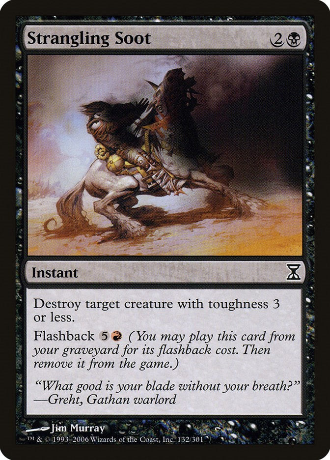 Strangling Soot [TSP - 132]