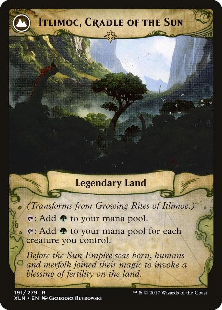 Growing Rites of Itlimoc (Back)