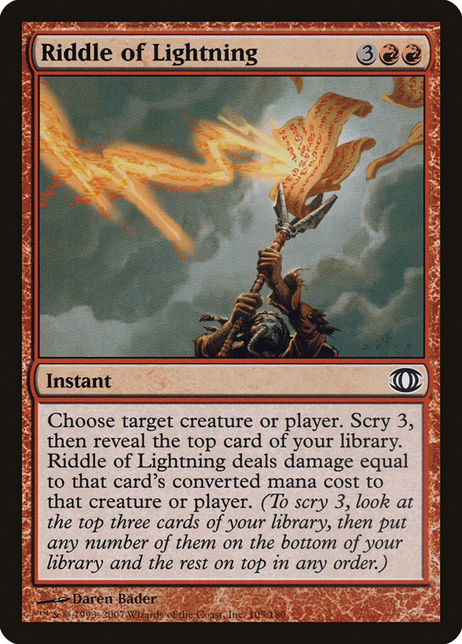 Riddle of Lightning [FUT - 105]