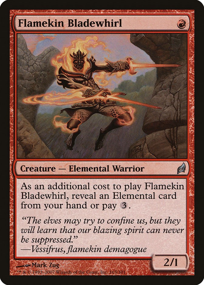 Flamekin Bladewhirl [LRW - 165]