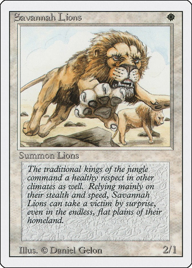 Savannah Lions [3ED - N/A]