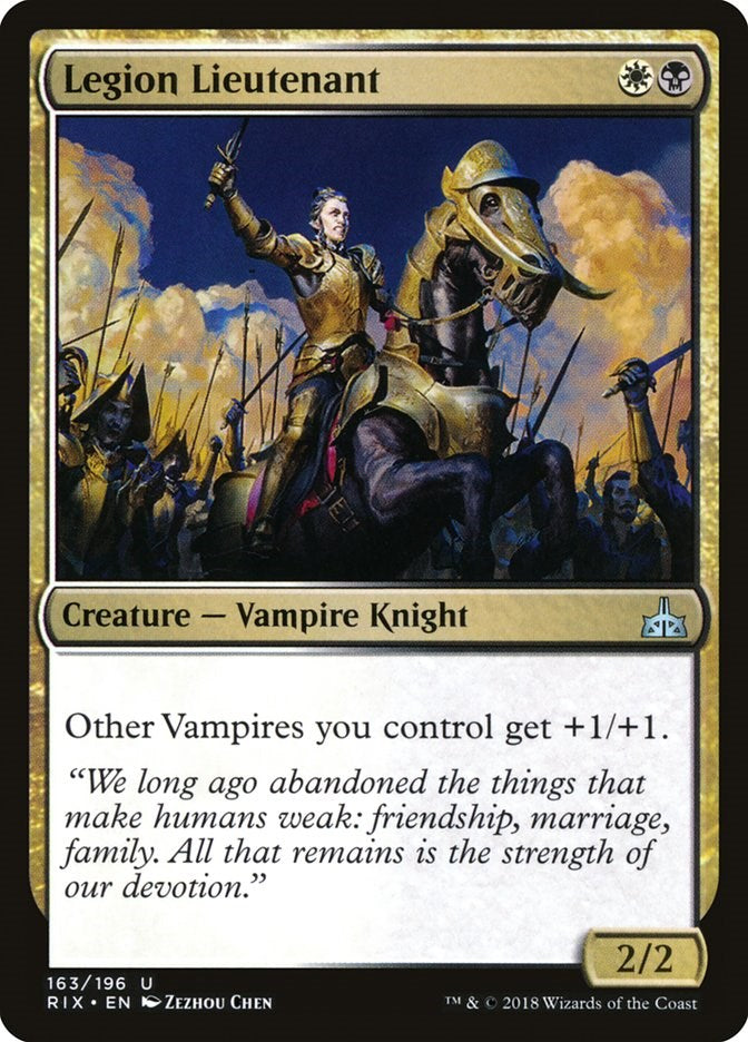 Legion Lieutenant [RIX - 163]