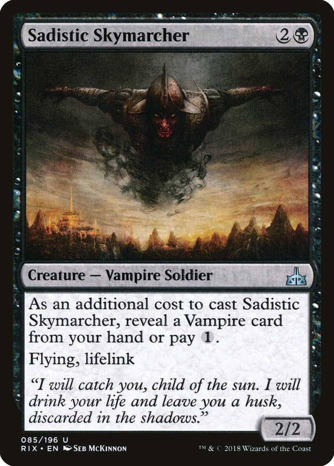 Sadistic Skymarcher [RIX - 85]