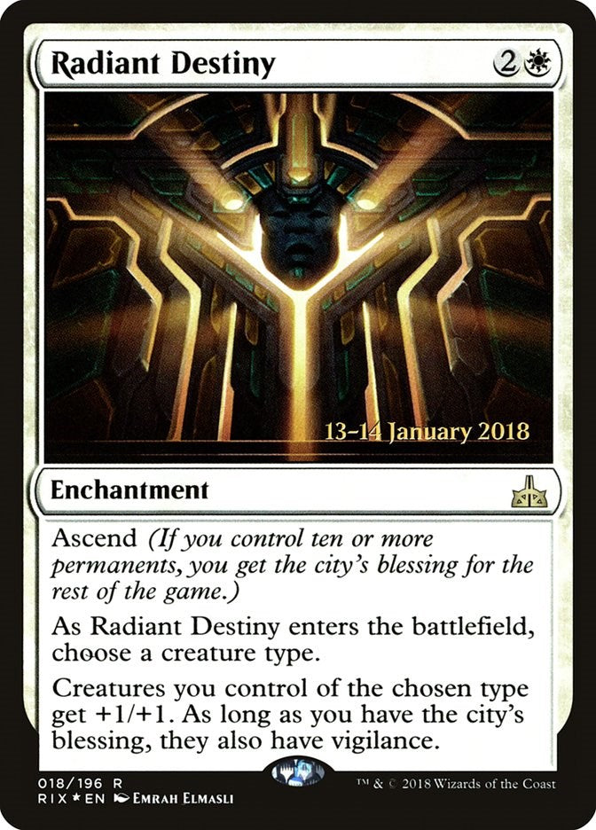 Radiant Destiny [PRE - 18]