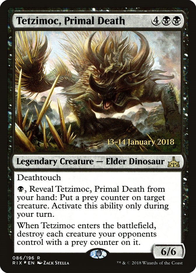Tetzimoc, Primal Death [PRE - 86]