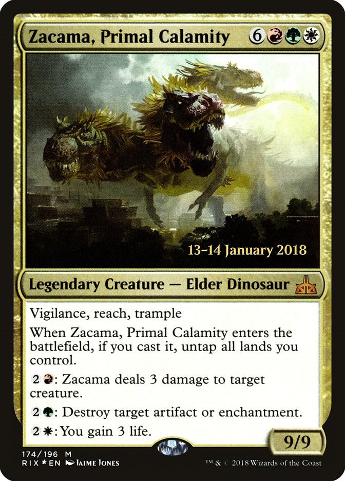 Zacama, Primal Calamity [PRE - 174]