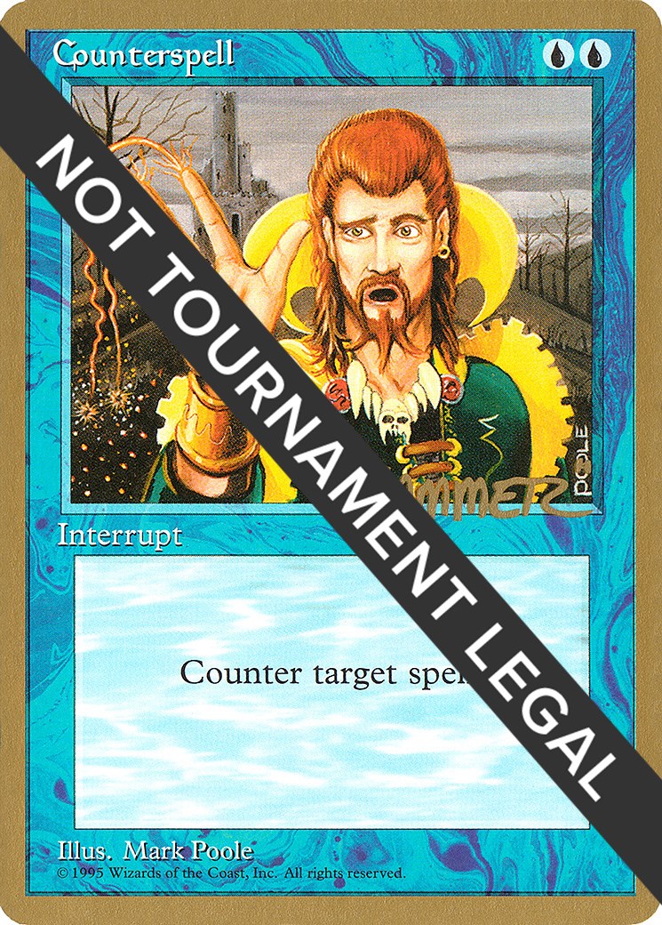 Counterspell - 1996 Shawn "Hammer" Regnier (4ED)